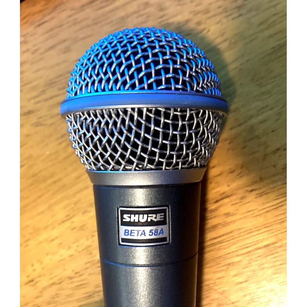Shure Beta 58A Supercardioid Dynamic Vocal Microphone